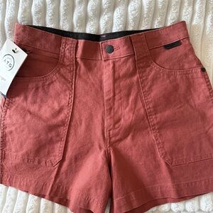 Wrangler Women's Terracotta Cargo Shorts